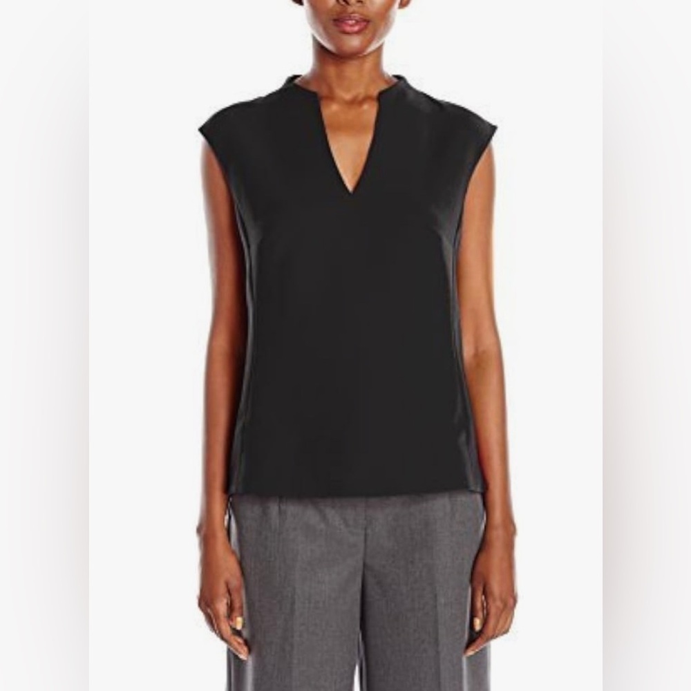 Ted Baker Paysy High Neck Top in Black